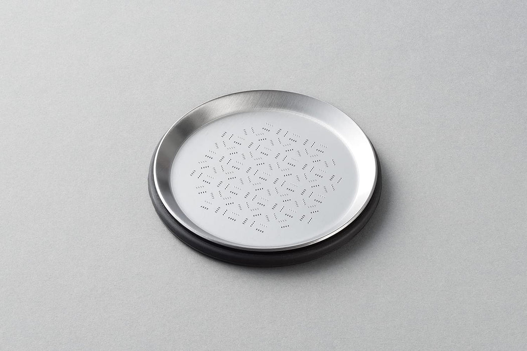 Tsuboe Premium Wasabi Grater Round Plate -Maruzara- Japan-Made Essential