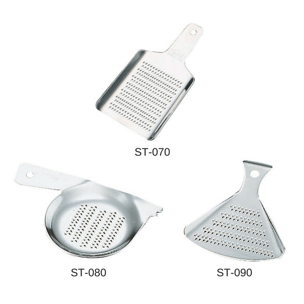 Premium Tsuboe ST-080 Stainless Steel Mini Fine Grater - Fugu Fish Design