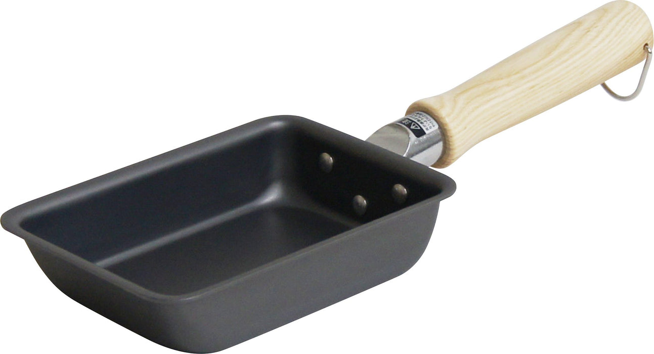 Urushiyama Metal Industry Japanese Tamagoyaki Frying Pan 15X9.5Cm IH Compatible