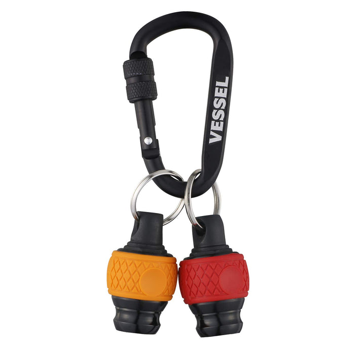 Vessel QB-22K2RY Ball Grip Quick Catcher Set (Red/Yellow) 2pcs