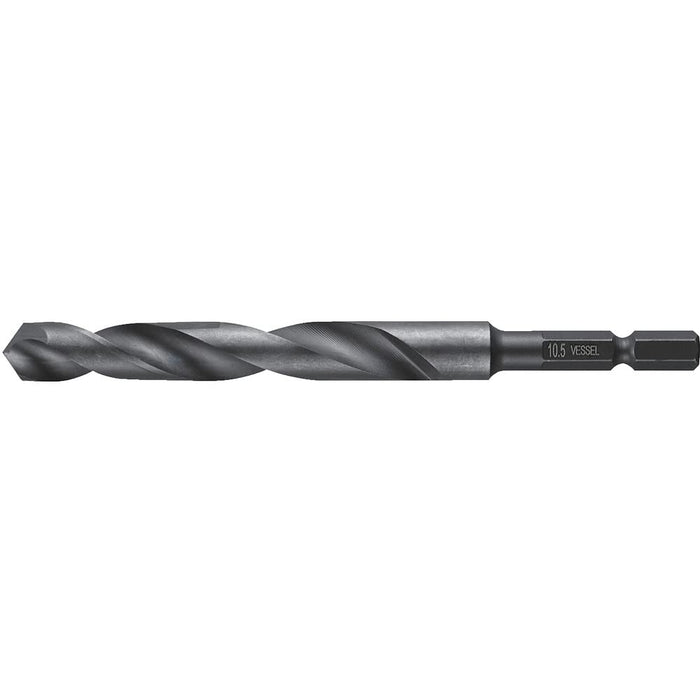 Vessel KMD-10.5 Drill Bit 10.5mm for Ironwork