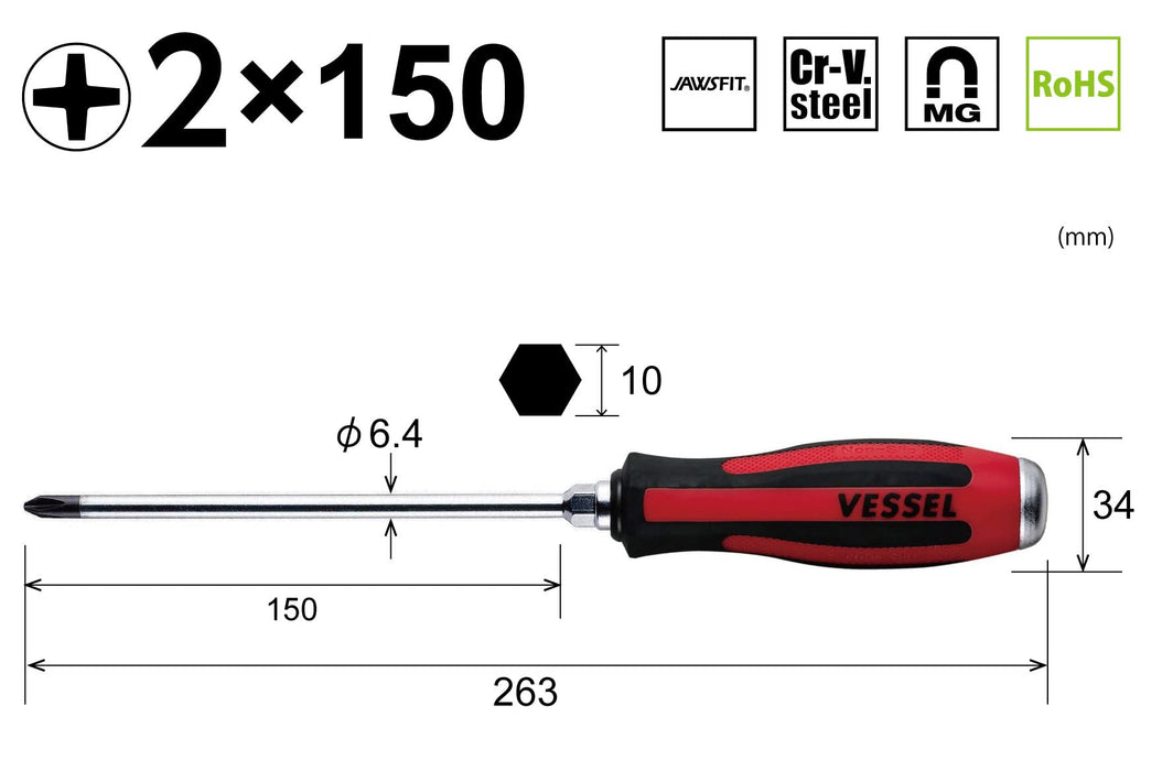 Vessel Megadora +2x150 930 Driver