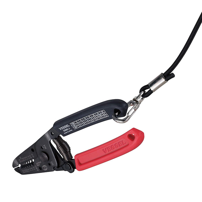 Vessel 3500E-3 Wire Stripper With Screw Cutter Compatible Electrician Skill Test