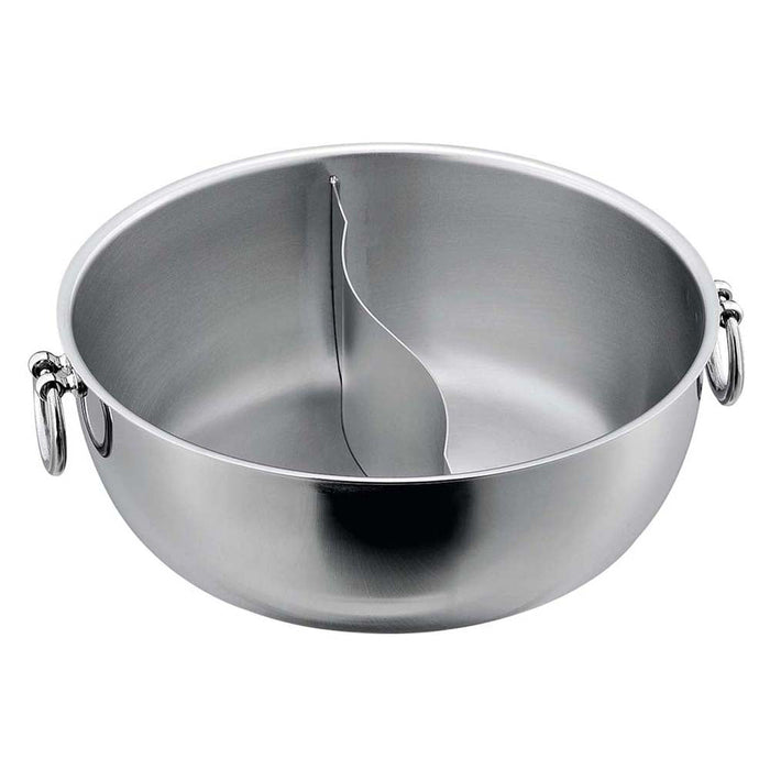 Wadasuke 23cm Stainless Steel Induction Shabu Shabu Hot Pot