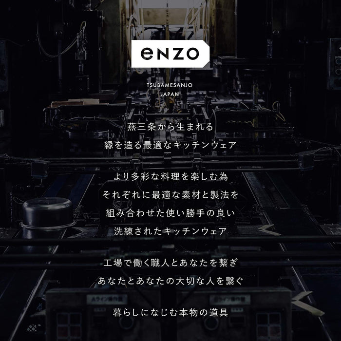 26 厘米日本 IH/燃气兼容 Enzo En-010 铁煎锅