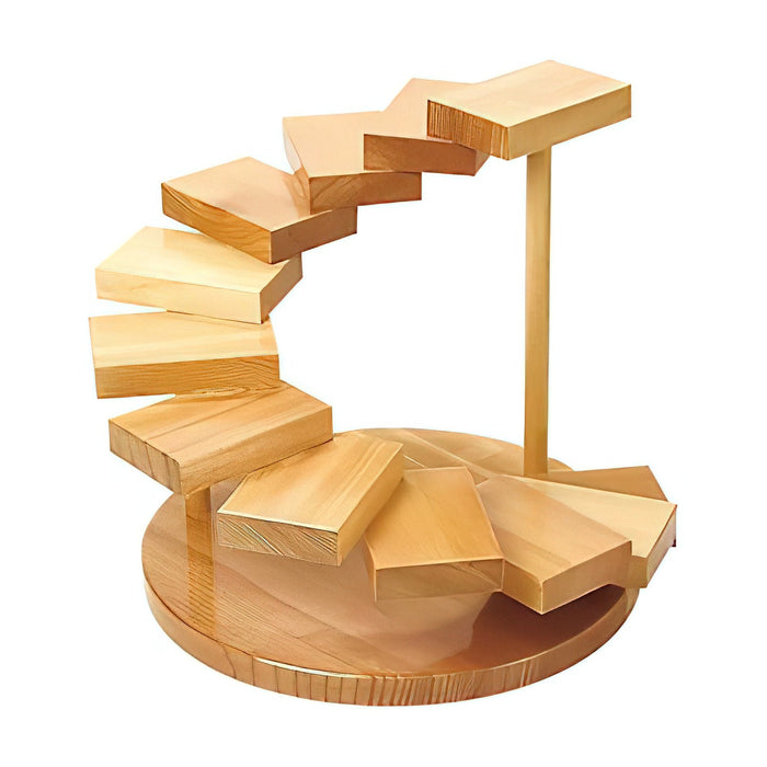 Yamacoh 12-Tier 3D Wooden Sushi Serveware - Premium Quality for Exquisite Dining