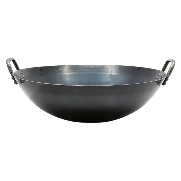 Yamada 45Cm Dual-Grip Deep Wok - Premium Quality 1.2Mm Thick - Made in Japan