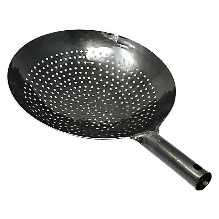 Yamada 27cm Iron Perforated Wok Strainer