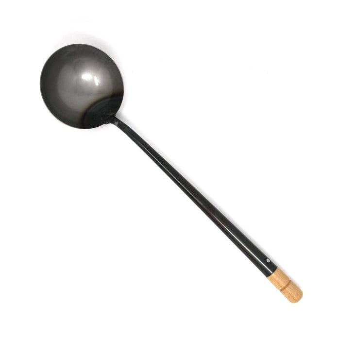 Yamada Iron Light Handle Wok Ladle (Hoak) - Compact and Efficient Cooking Tool