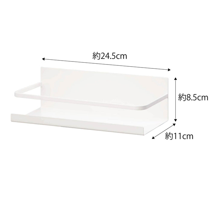 山崎工業用白色磁鐵調味架 - 日本廚房架