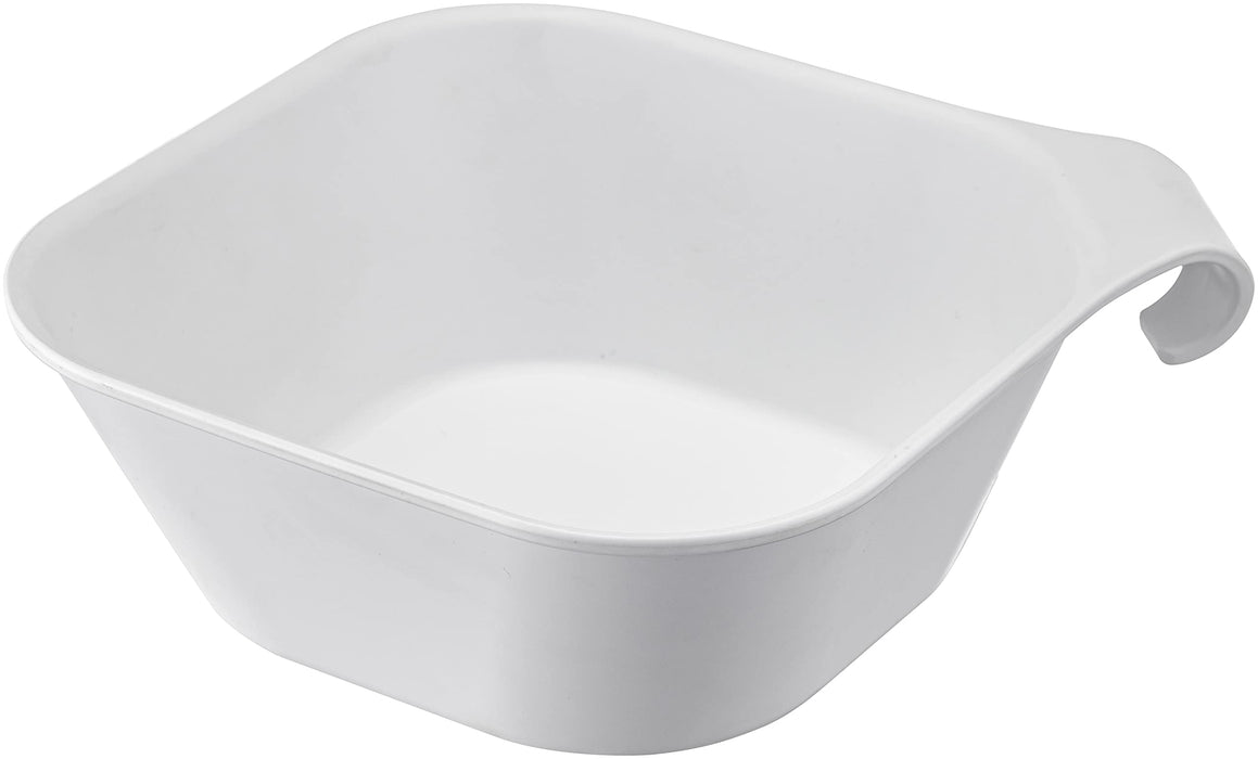 Yamazaki 5378 White Tower Floating Storage for Bathrooms