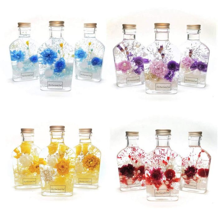 Yokohama Herbarium 2Nd Store 10-Pack 150ml Bottle Set with Cap + Guide - Made in Japan