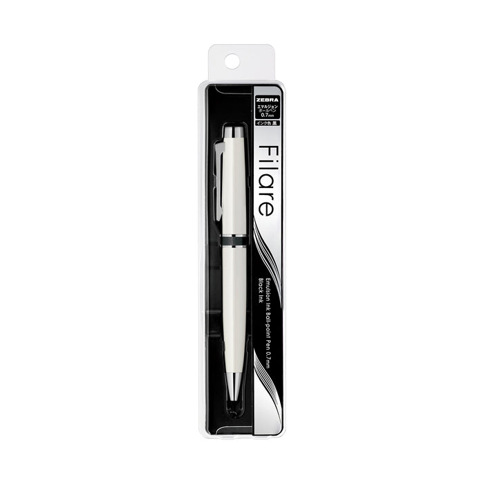 Zebra Japan White Ballpoint Pen Filler 0.7 - P-Ba68-W