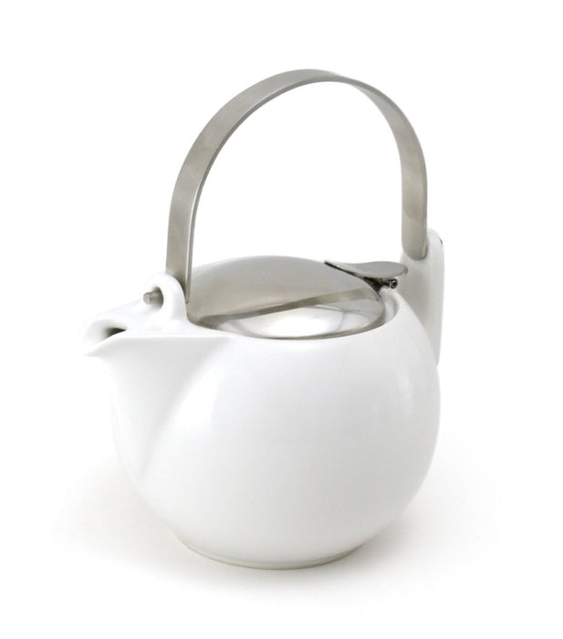 Zero Japan Persimmon Teapot - White, Made in Japan