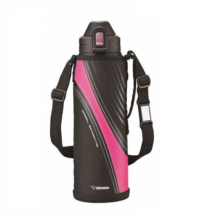 Zojirushi Cool Sports Bottle SD-AF15-BP 1500ml Pink Black