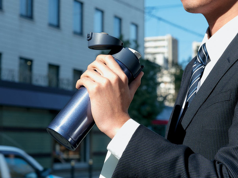 Zojirushi SM-KHE48AG 16oz Stainless Steel Mug Smoky Blue