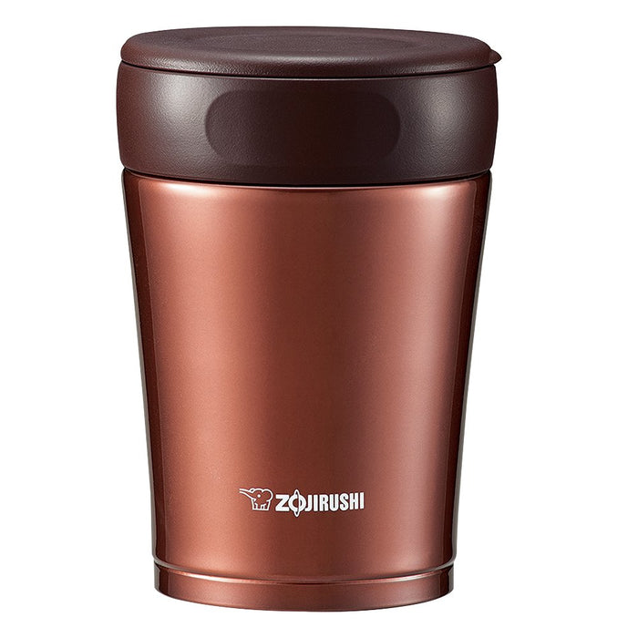 Zojirushi 360Ml Nut Brown Food Jar - Japanese-Made Sw-Gc36-Ta