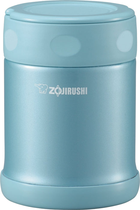 Zojirushi 350ml Aqua Blue Stainless Steel Food Jar - Sw-Eae35-Ab