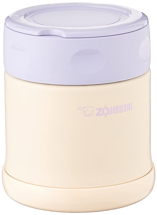 Zojirushi 9 Oz Stainless Steel Food Container in Pale Orange