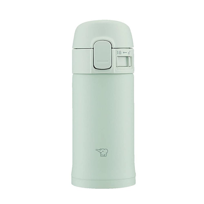 Zojirushi SM-PD20-GM 0.2L Stainless Steel Water Bottle 200ml Sage Green